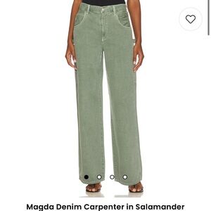 AGOLDE Magda Denim Carpenter Jeans